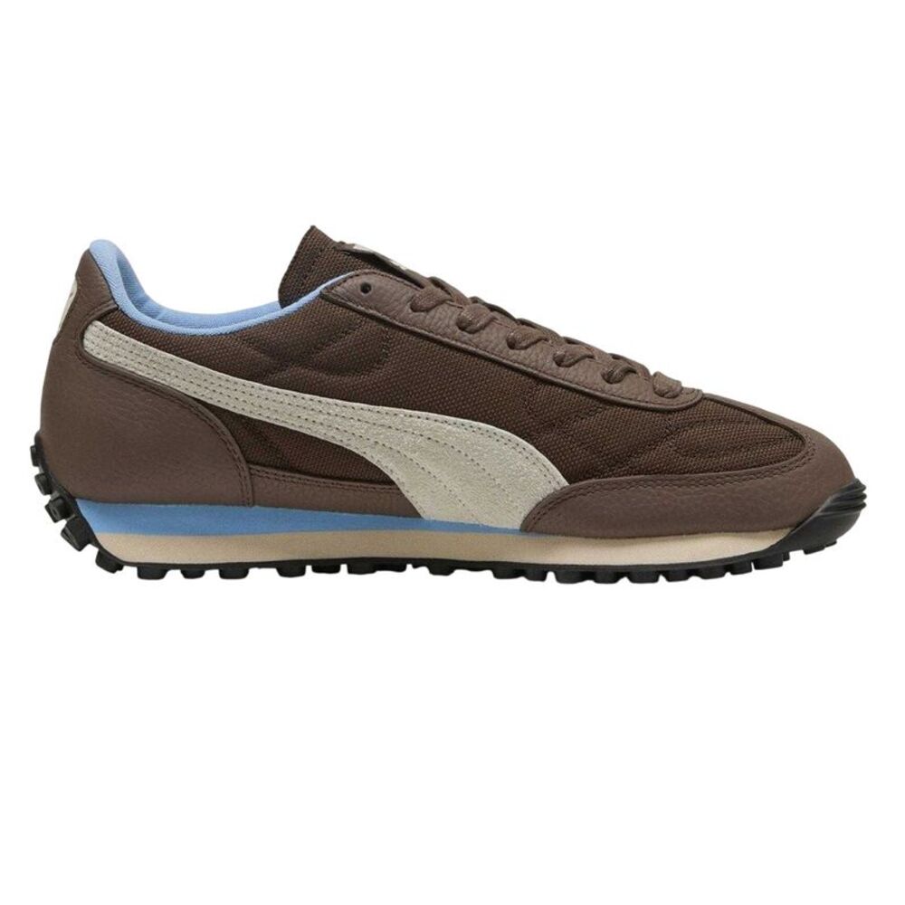 Puma Womens/Ladies Easy Rider Suede Sneakers / Brown/Blue